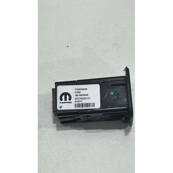 Conector Usb Jeep Compass 2018 Á 2021 Original Usado!