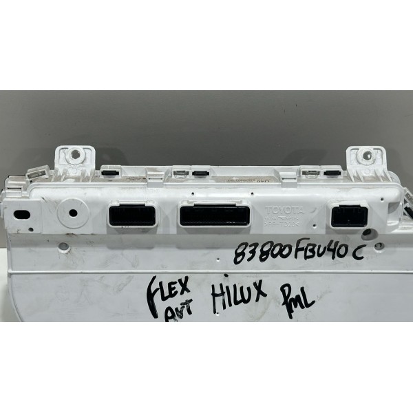 Painel Instrumentos Toyota Hilux 2.7 2017 18 19 20 2021 Orig