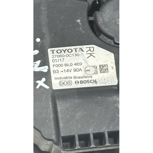 Alternador Toyota Hilux Sw4 2.7 Flex 2017 Á 2021 Original