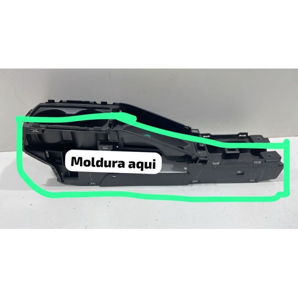 Moldura Esquerda Console Central Porta Copos Duster 21 22 23