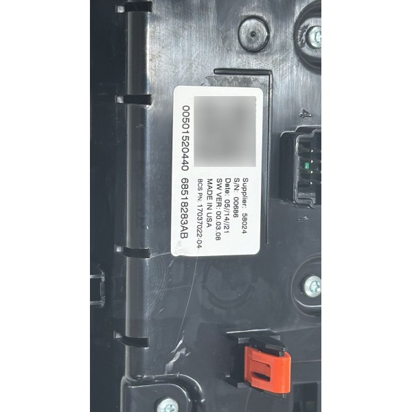 Comando Ar Condicionado Jeep Compass T270 2023 Original