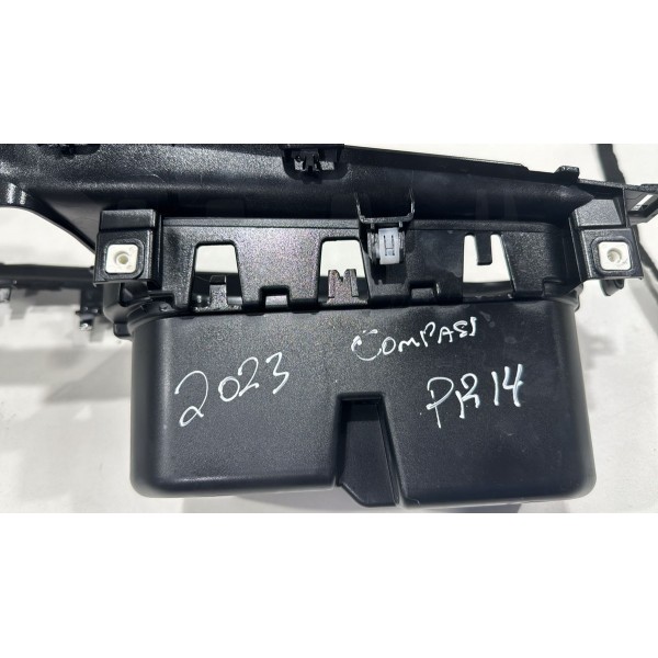 Moldura Porta Copos Console Central Jeep Compass 2022 2024