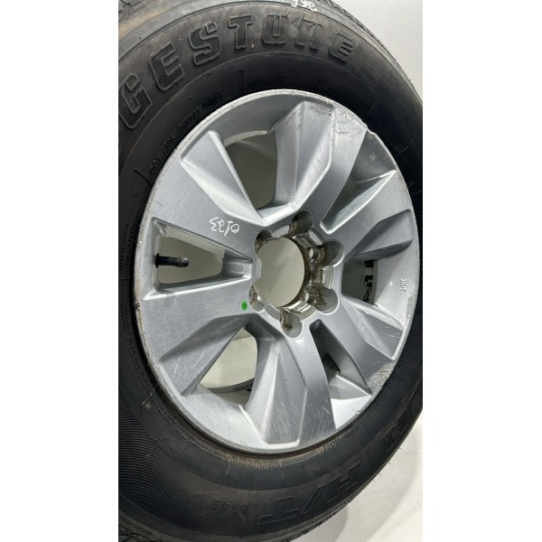 Roda Aro 17 Toyota Hilux 2016 2017 2018 Com Pneu Original