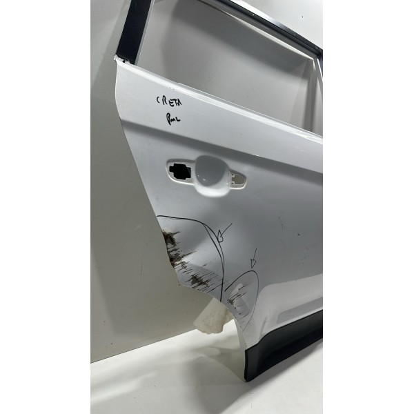 Porta Traseira Direita Hyundai Creta 2017 2018 2019 Original