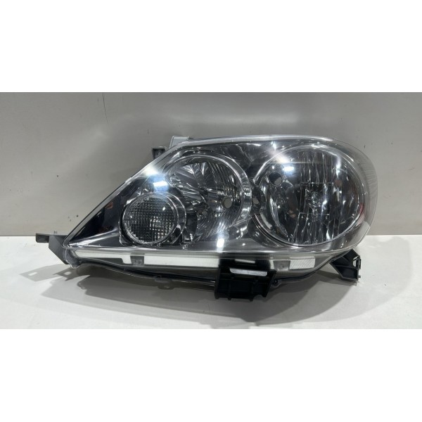Farol Esquerdo Sw4 2005 Á 2009 Cromo Black Cromado Escuro