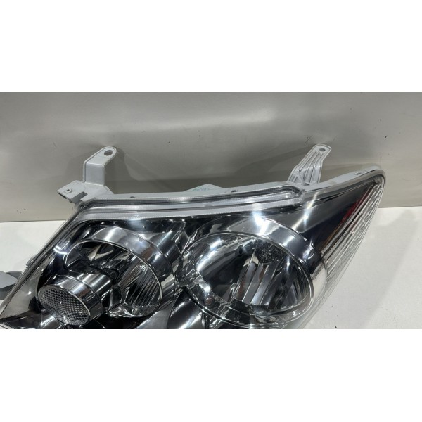 Farol Esquerdo Sw4 2005 Á 2009 Cromo Black Cromado Escuro