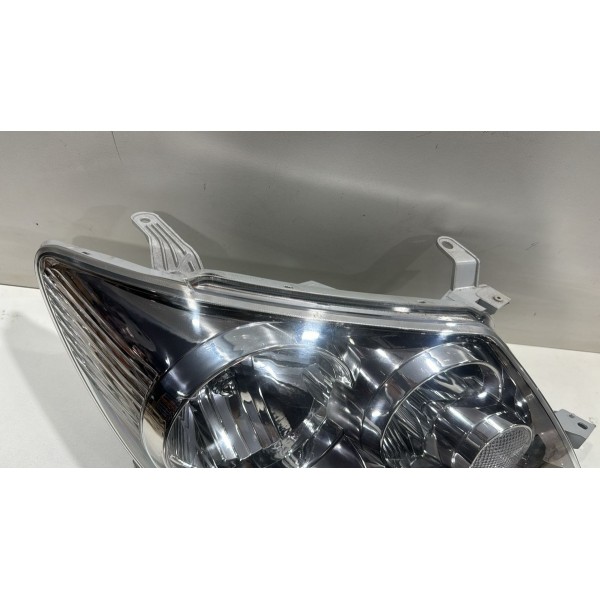 Farol Direito Sw4 2005 Á 2009 Cromo Black Cromado Escuro