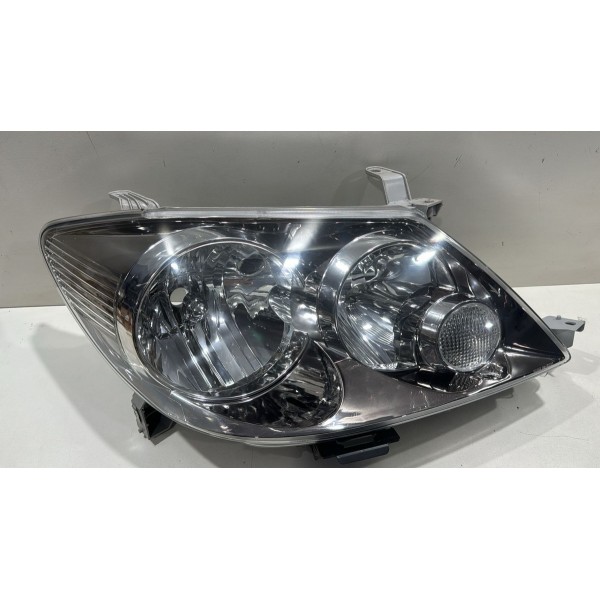 Farol Direito Sw4 2005 Á 2009 Cromo Black Cromado Escuro