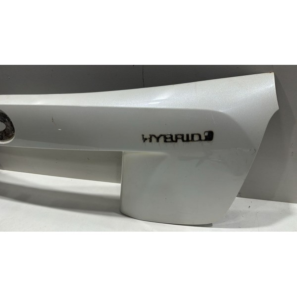 Aplique Tampa Traseira Toyota Prius 17/19 Original Usado!