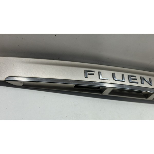 Friso Moldura Tampa Traseira Fluence Original Usado!