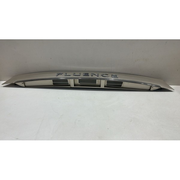 Friso Moldura Tampa Traseira Fluence Original Usado!