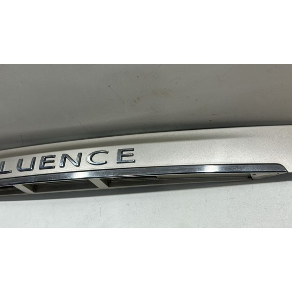 Friso Moldura Tampa Traseira Fluence Original Usado!