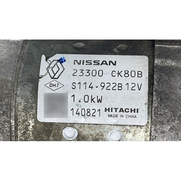 Motor Arranque Partida Renault Fluence 2.0 2015 Original