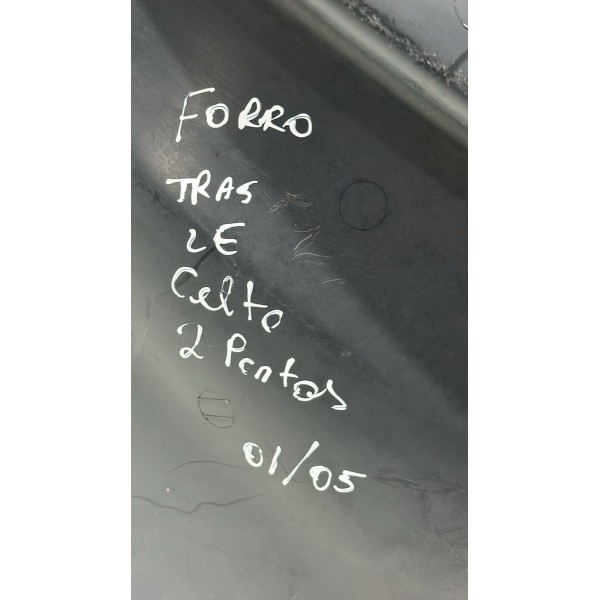 Forro Lateral Traseiro Esquerdo Gm Celta 2001 A 2006 2portas
