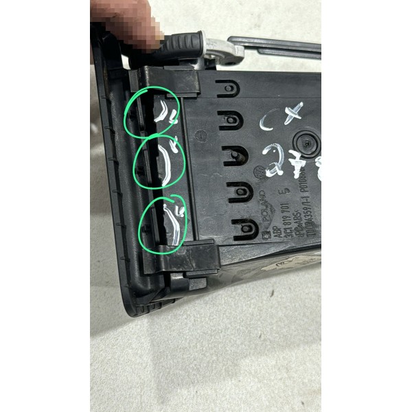 Difusor Ar Esquerdo Volkswagen Passat 2008 Á 2010 Original
