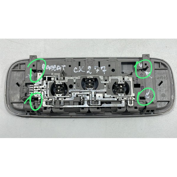 Luz De Teto Traseira Vw Passat B6 2.0 2006 Á 2010 Usado Orig