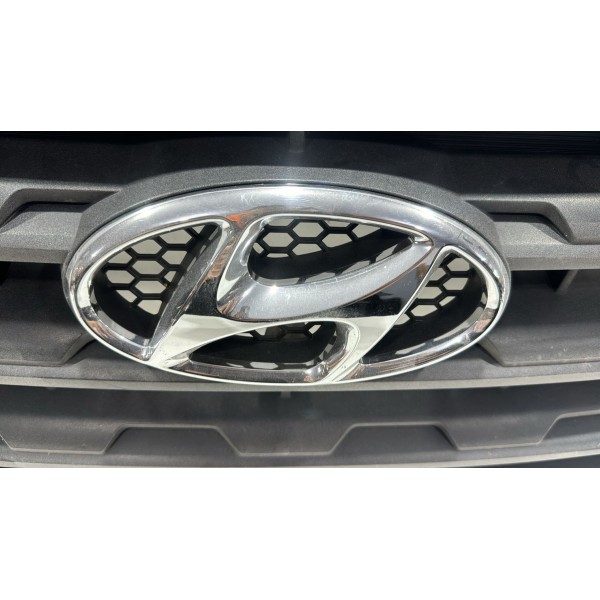 Grade Radiador Hyundai Creta 2017 18 2019 Com Friso Prata