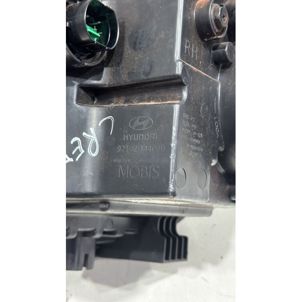Farol Direito Hyundai Creta Sem Led 2017 2018 2019 Original
