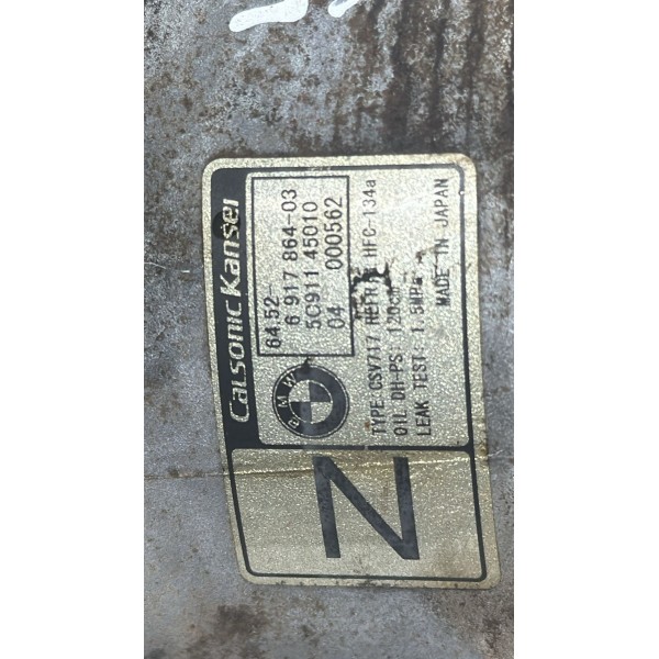 Compressor Ar Condicionado Bmw X5 2003 2004 2005 Original