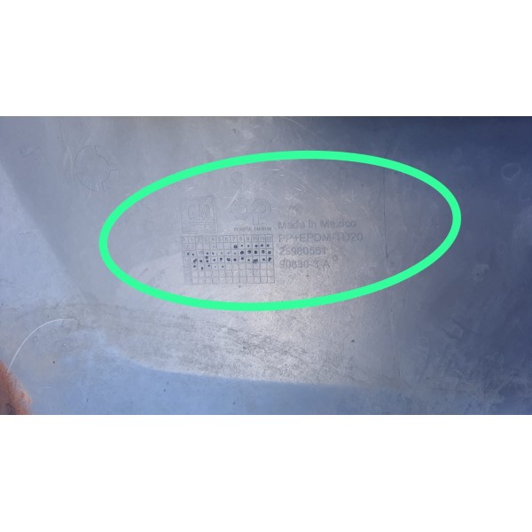 Spoiler Parachoque Traseiro Gm Tracker 2014 2015 2016