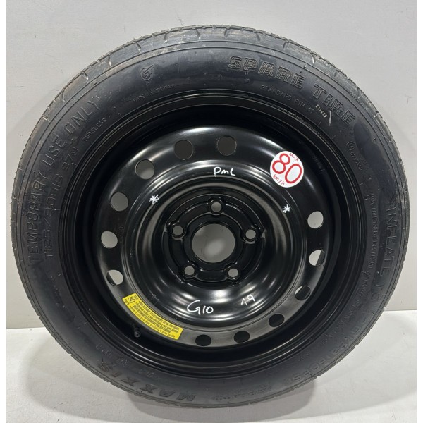 Estepe Fino Honda Civic G10 2017 Á 202 Maxxis 125/80-16r