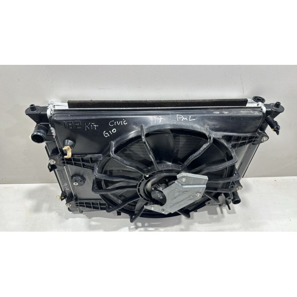 Radiador Kit Honda Civic 2.0 G10 2017 2018 2019 2020 2021