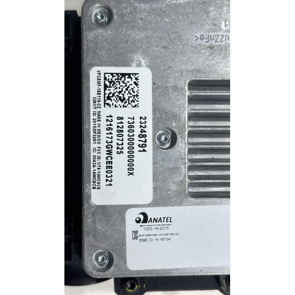 Módulo Carregador Indução Cruze 2017 18 19 20 2021 Original