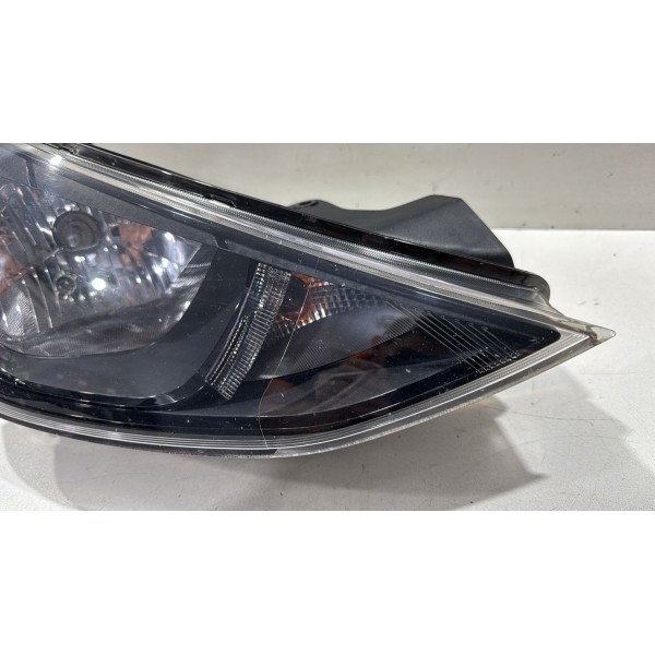 Farol Direito Hyundai Hb20 2020 21 22 Mascara Negra Sem Led