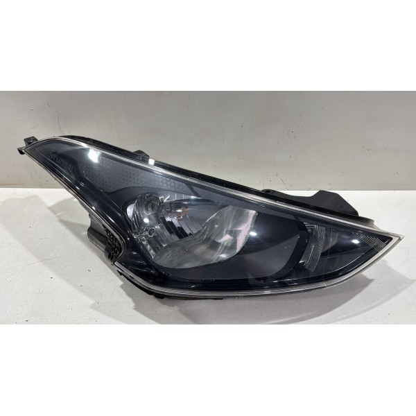 Farol Direito Hyundai Hb20 2020 21 22 Mascara Negra Sem Led