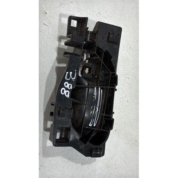 Maçaneta Interna Cromada Direito Peugeot 208 2008 C3 Usado O