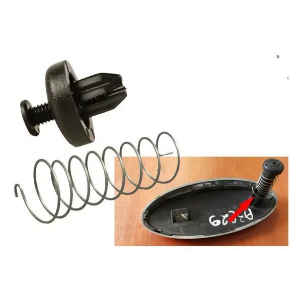 Reparo Mola Do Emblema Grade Ford Focus 2009 2010 2011 2013