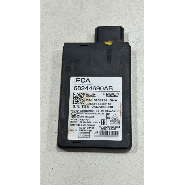 Módulo Sensor Radar Jeep Compass 2017 2018 2019 2020 2021