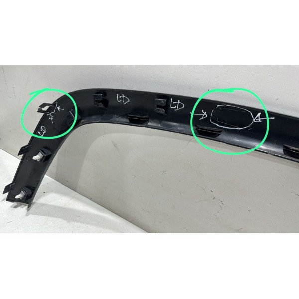 Moldura Paralama Dianteira Direita Jeep Compass 2017 Á 2021