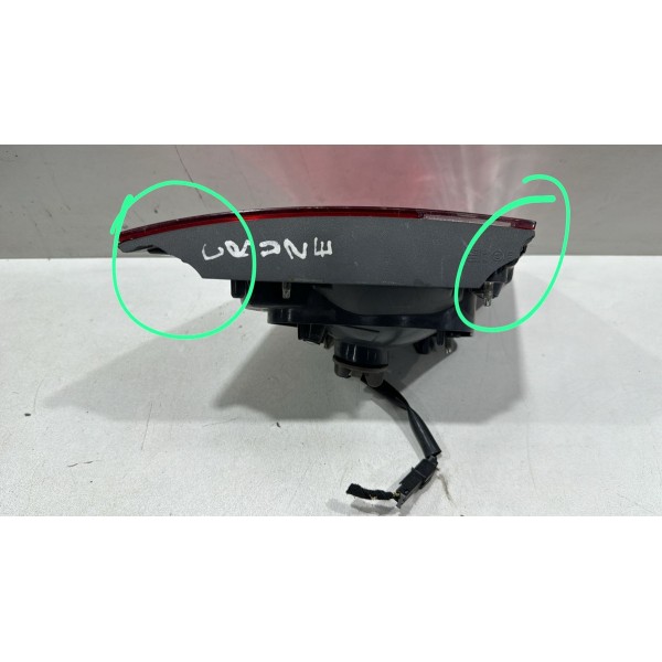 Lanterna Esquerda Tampa Traseira Gm Cruze Sedan 2012 Á 2016 Esquerdo Vermelho