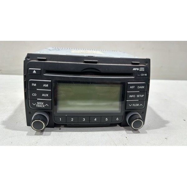 Radio Som Mp3 Cd Player Hyundai I30 961602l500 Rcc36