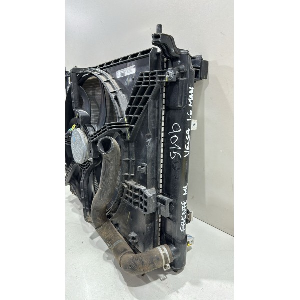 Kit Radiador C/ Condensador Nissan Versa 1.6 16v 2014