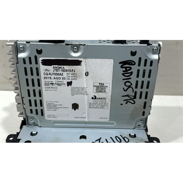 Rádio Original Ford New Ka 2018 2019 2020