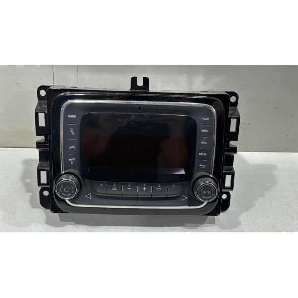 Central Multimídia Fiat Toro 2017/21 Usado Original 52042718