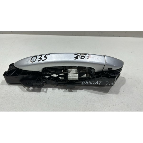 Maçaneta Externa Traseira Esquerda Vw Passat B7 2011 Á 2014
