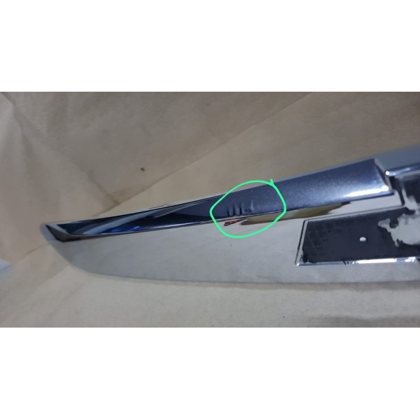 Aplique Friso Cromado Tampa Traseira Tracker 14 15 16 17 18