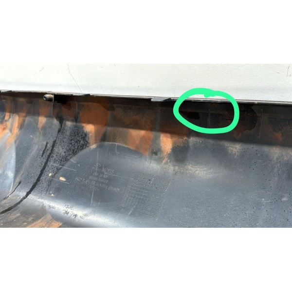 Moldura Do Parachoque Traseiro Creta 2018 Á 2019 86665m4500