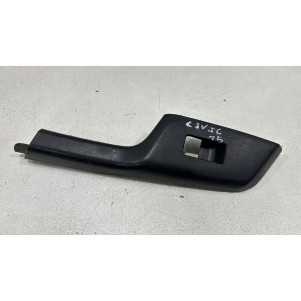 Moldura Botão Vidro Traseiro Esquerdo Honda Civic 2012/2016