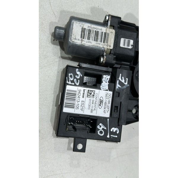 Motor Maquina Vidro Traseiro Esquerda Ford Focus 2009 Á 2013