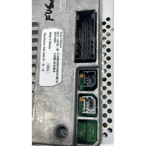 Módulo Tela Multimidia Ford Fusion 2013/2016 Ds7t14f239bp