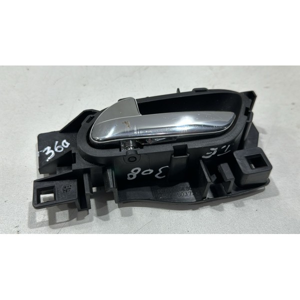 Maçaneta Interna Cromada Esquerdo Peugeot 308 408 3008 C3