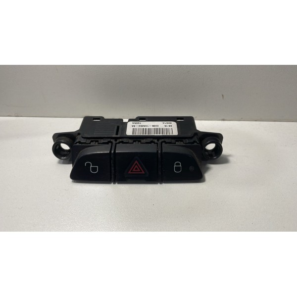 Botão De Alerta Trava Ford New Ka 2015 Á 2018 Original ..... Preto Botão De Alerta Trava Ford New Ka 2015 Á 2018 Original ..... Preto