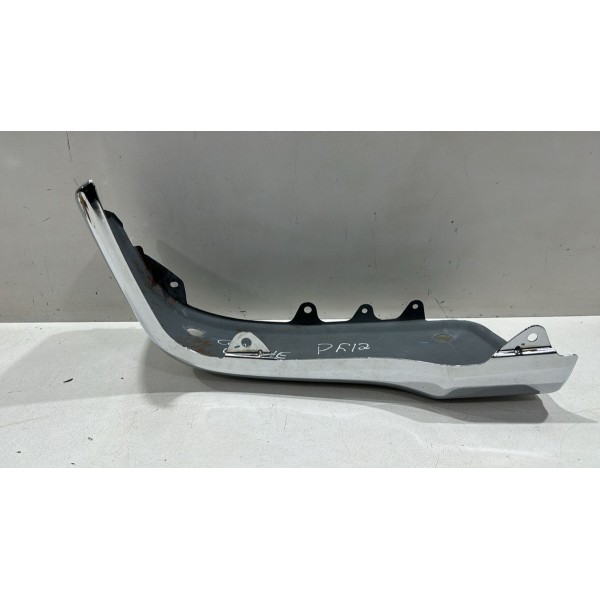 Ponteira Parachoque Hilux Direito Cromado 16/23 Furo Sensor.