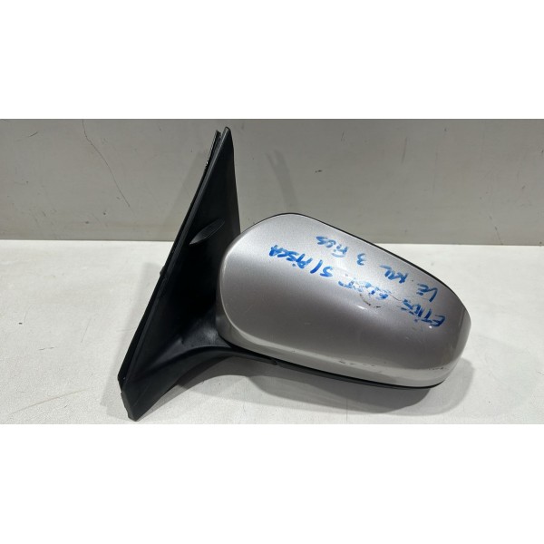 Retrovisor Esquerdo Toyota Etios 2014 2021 S/pisca Usado