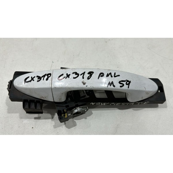 Maçaneta Externa Traseira Esquerda Ford New Fiesta 2015 Á 19