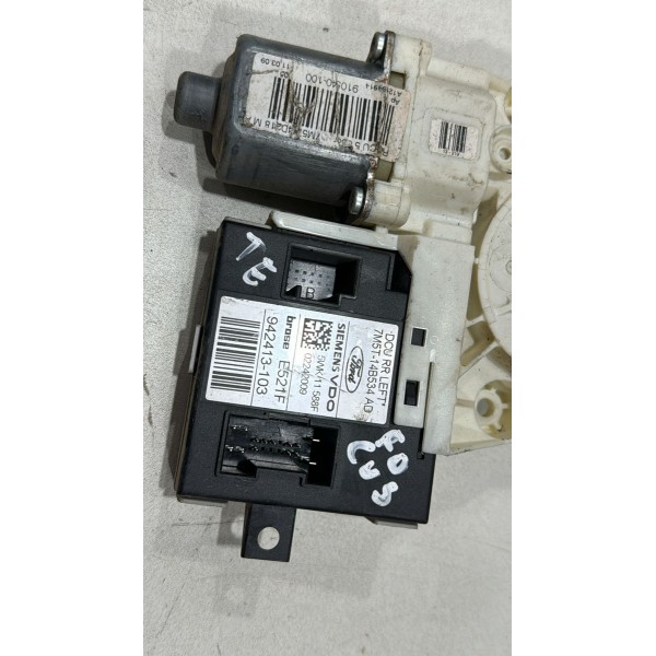 Motor Maquina Vidro Traseiro Esquerdo Ford Focus 2009 Á 2013